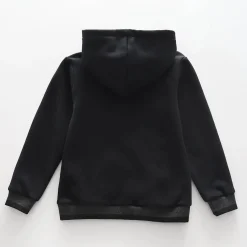 Boys' Black Zip Hoodie Jumper