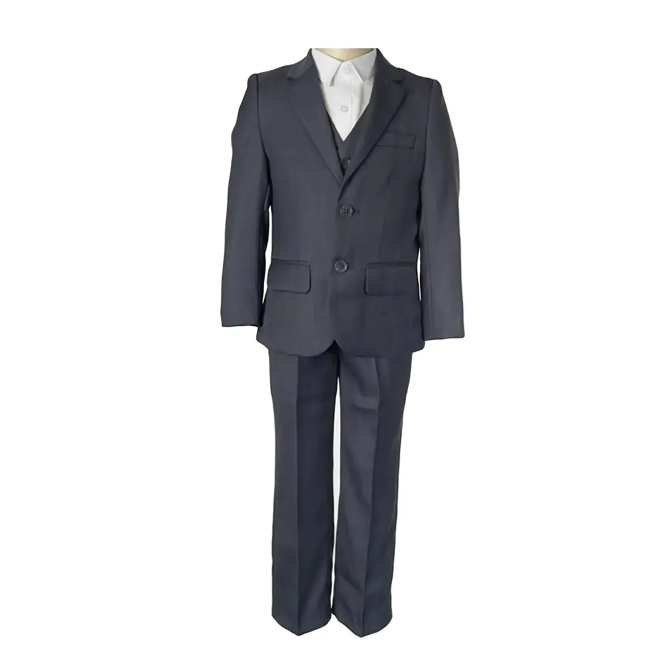 Boys' Formal Grey Suit, 4 Piece Set (size 6 months to 7 years)