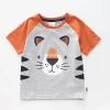 Boys Graphic T-shirt - Into The Wild, Tiger