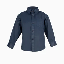 Boys' Navy Button-Up Dress Shirt size 8 - 13 years