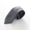 Boys' Patterned Neck Tie - Grey and White