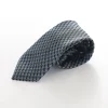 Boys' Patterned Necktie - Black and Blue Floral