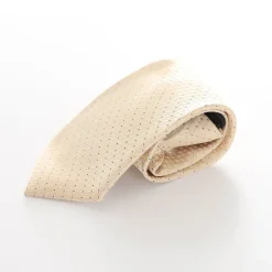 Boys' Patterned Necktie - Champagne Jacquard