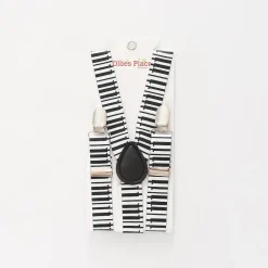 Boys Piano Keys Suspenders