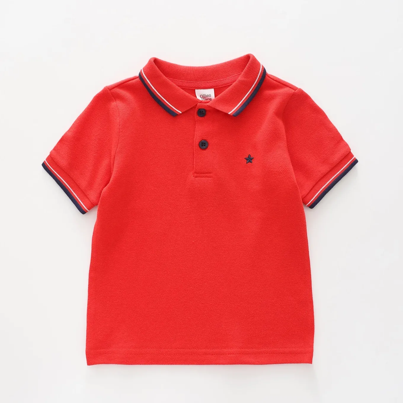Boys Red Polo Top