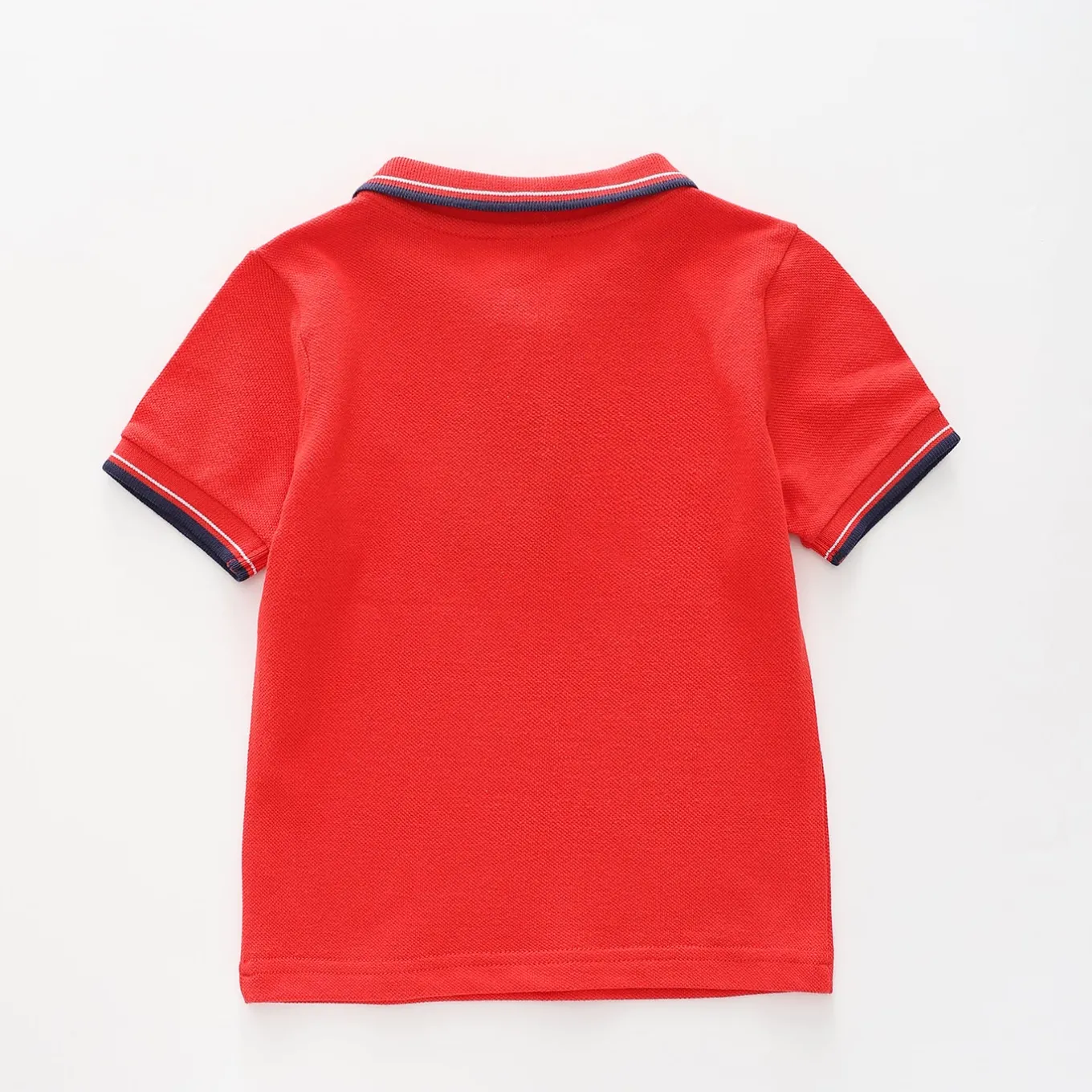 Boys Red Polo Top