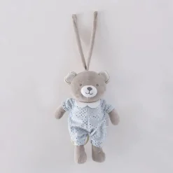 Brown Bear Musical Pram Toy