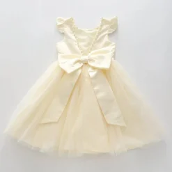 Champagne Satin, Girls Special Occasion Dress