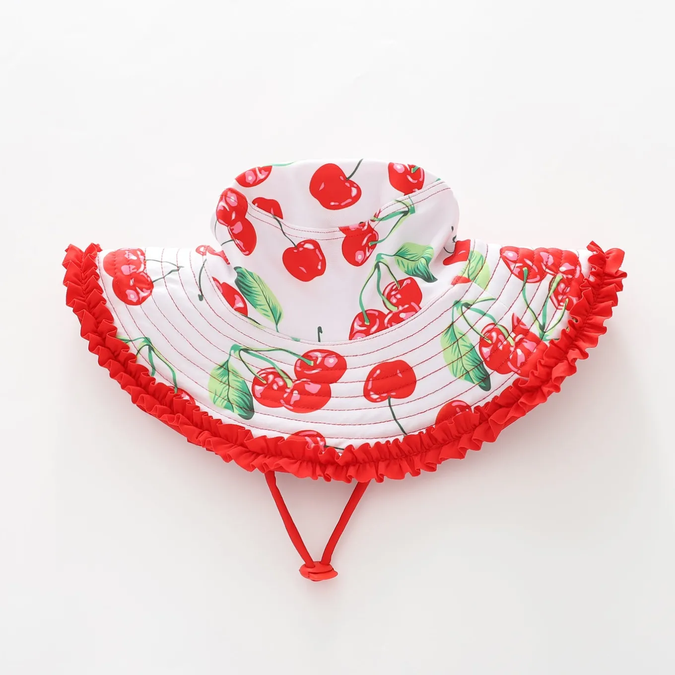 Cherry Print Bucket Hat
