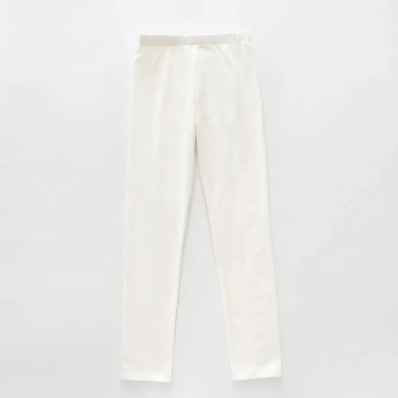 Classic Pull On Legging With Elastic Waist Ivory