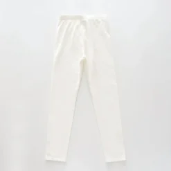 Classic Pull On Legging With Elastic Waist Ivory