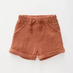 Clay Cheesecloth Shorts