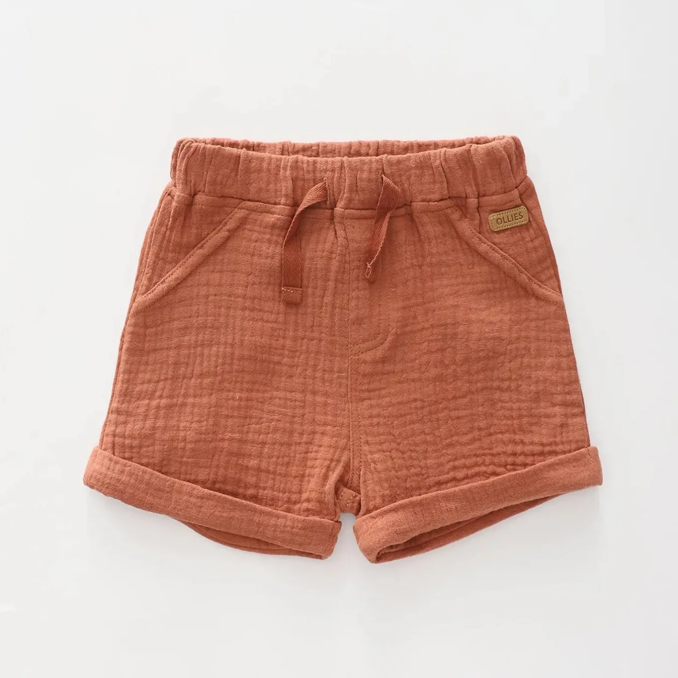 Clay Cheesecloth Shorts