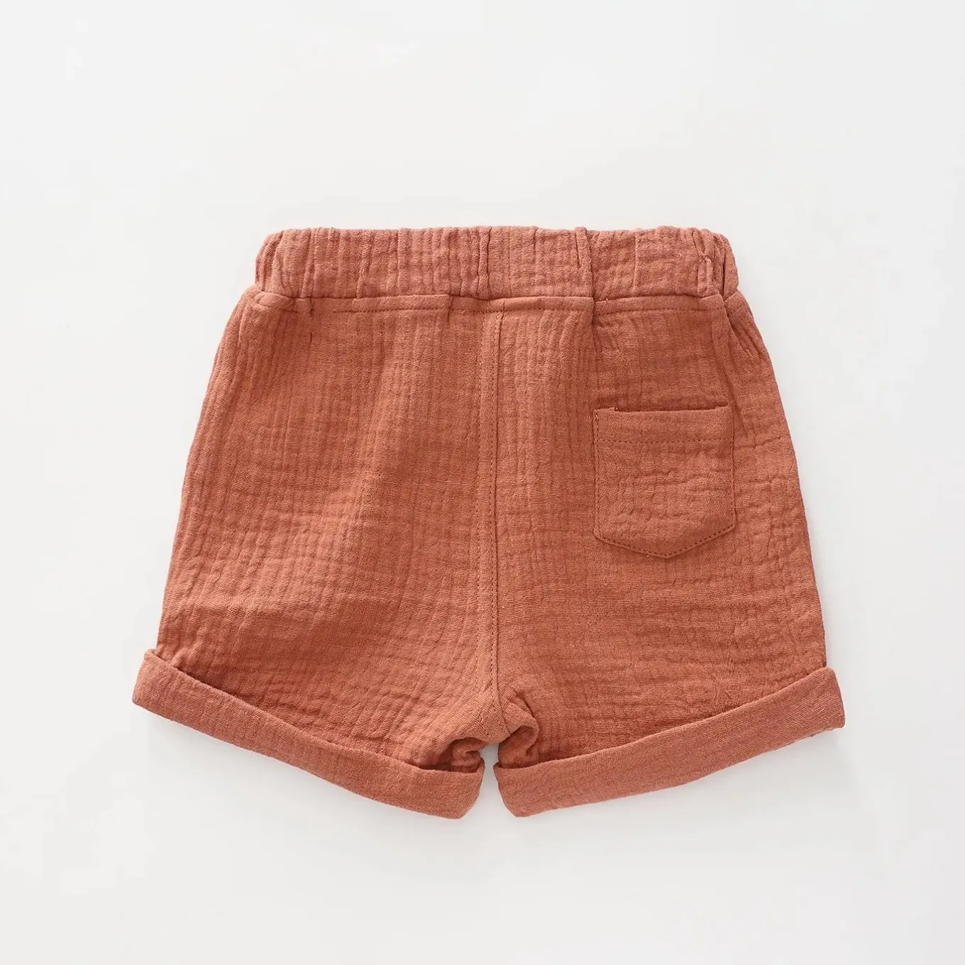 Clay Cheesecloth Shorts