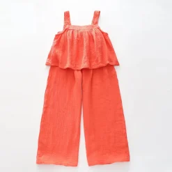 Coral Cheesecloth Set
