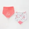 Coral Creatures 2pc Bandana Bib Set