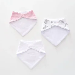 Cotton-Tail Cutie, Baby Girl Bib Set
