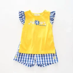 Daisy Top Shorts Set