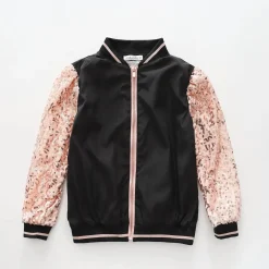 Dance Sequins, Girls Bomber Jacket