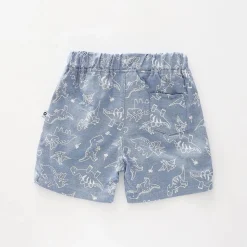 Dino Chambray Shorts