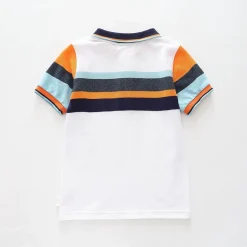 Dino Stripe Polo Top