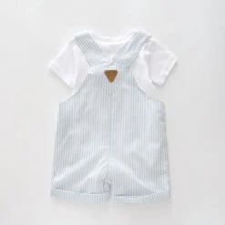Elephant Overalls Set