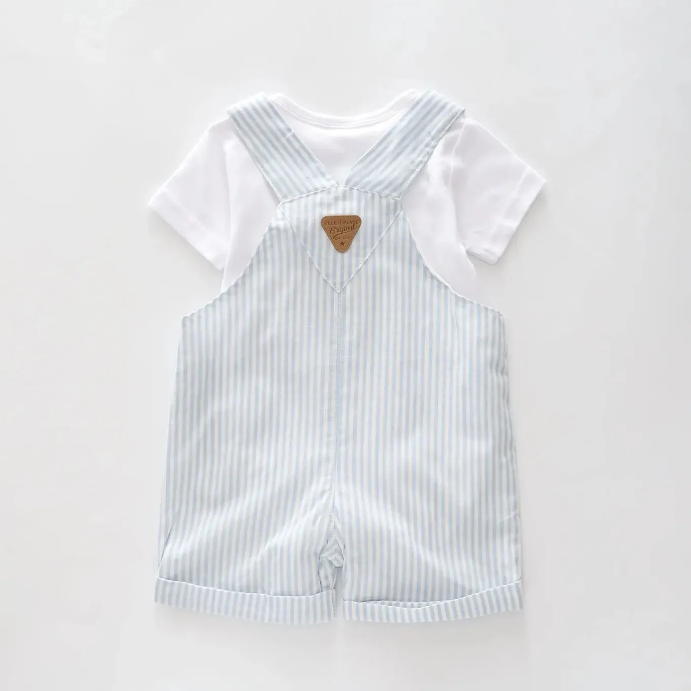 Elephant Overalls Set