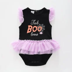 Fab-BOO-lous Tutu Bodysuit