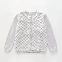 Faux Fur, Junior Girls Knit Cardigan