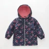 Floral Print, Junior Girls Raincoat