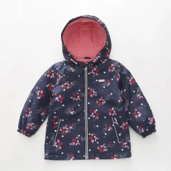 Floral Print, Junior Girls Raincoat