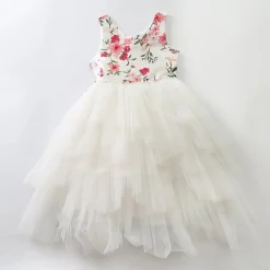 Floral Tulle Dress