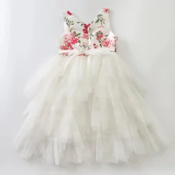 Floral Tulle Dress