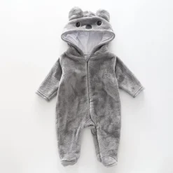 Fluffy Fleece Koala Padded Suit