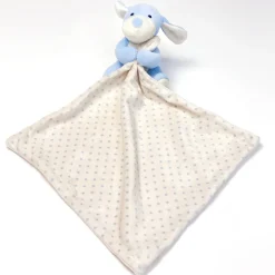 GDBFTY79 Girl Blue Dog Comforter Blanket