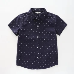 Geometric Collared Shirt
