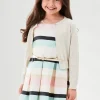 Girl Silver Lurex Formal Cardigan