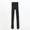 Girls Black Cable Knit Tights