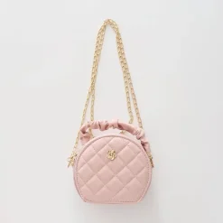 Girls Blush Round Handbag