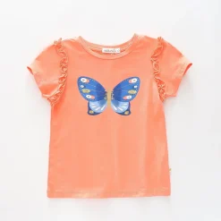 Girls Bold Butterfly Tee
