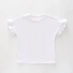 Girls Butterfly Sequin Tee