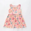 Girl's Butterfly Sleeveless Dress