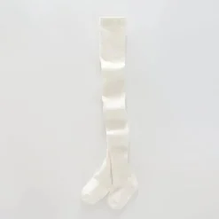 Girls' Cable Knit Tights Ivory