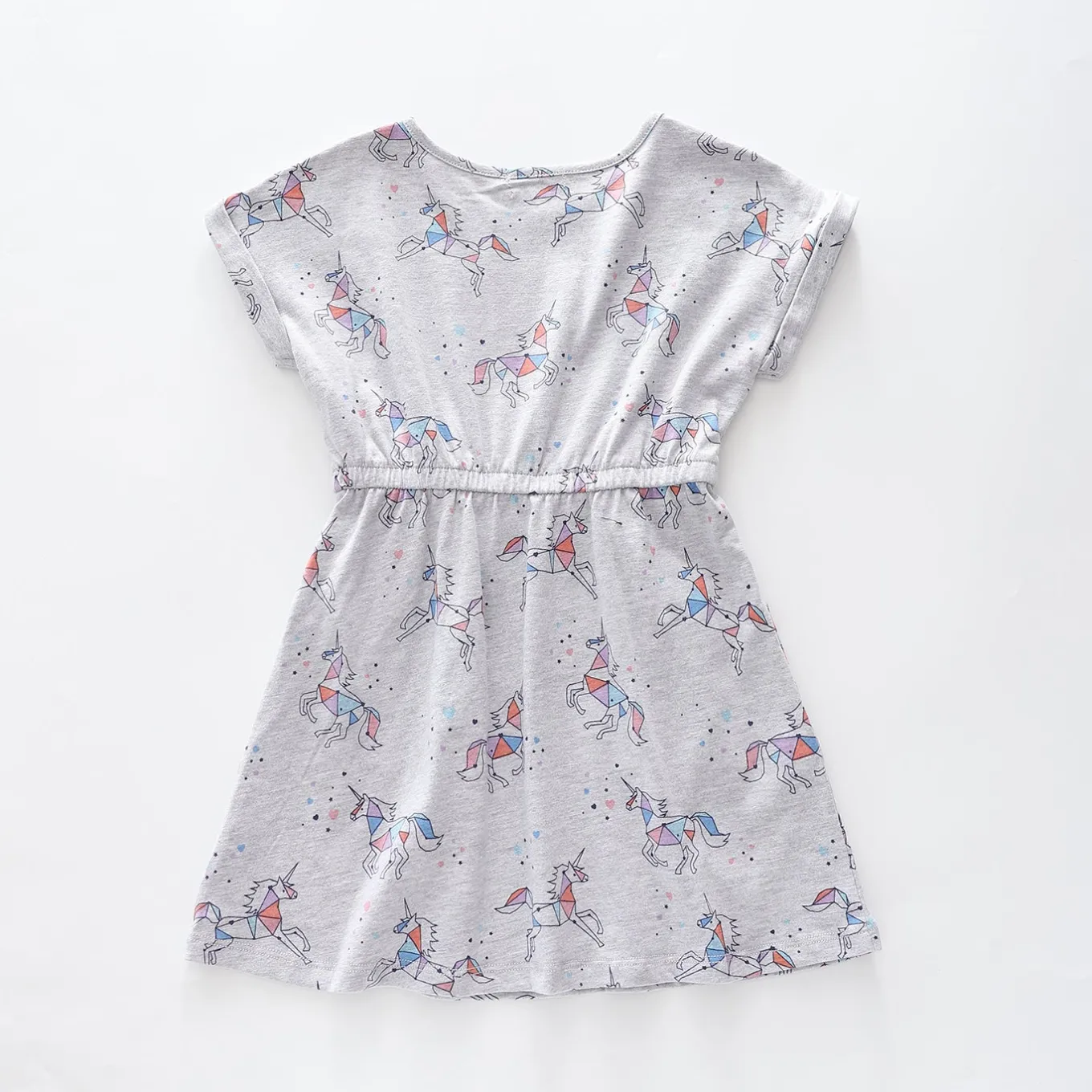 Girls Cotton Unicorn Dress
