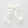 Girls Detachable Satin Bow Clip