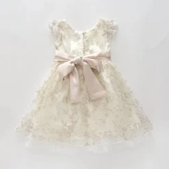 Girls Lacey Formal Dress