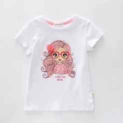 Girls Make Today Amazing Print Tee