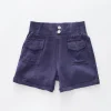 Girls Navy Blue Shorts