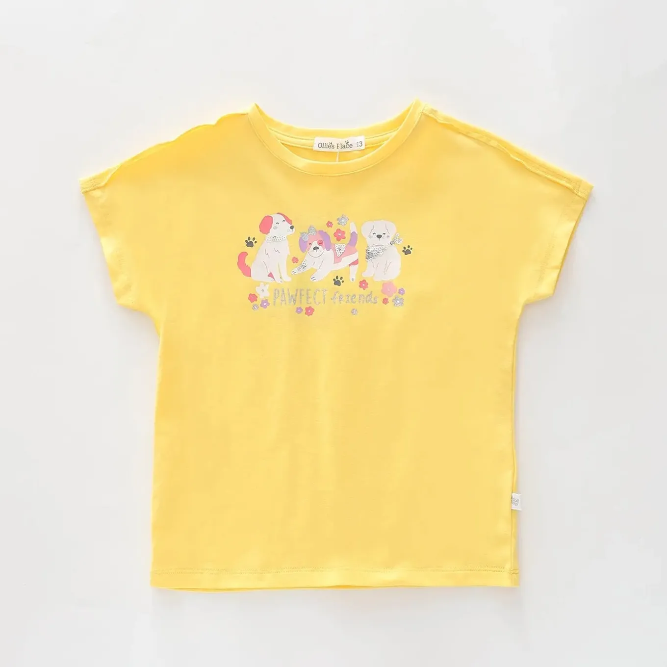 Girls Pawfect Friends Tee