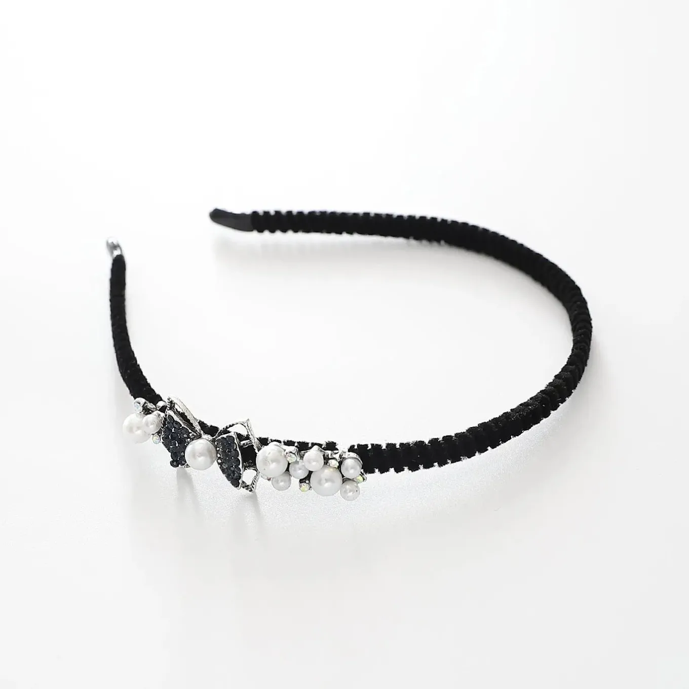 Girls Pearl Cluster Headband